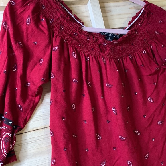 Bandana patterned blouse - Picture 2 of 3